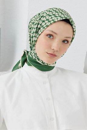 روسری سبز پنبه ای Emproyal - کد 833777331