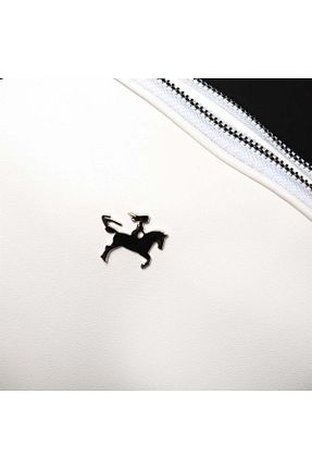کیف دوشی سفید زنانه چرم مصنوعی Nas Bag - کد 756426499