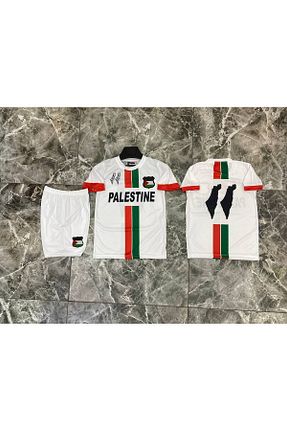 لباس فرم ورزشی سفید بچه گانه فوتبال KUN SPORTSWEAR - کد 865033301