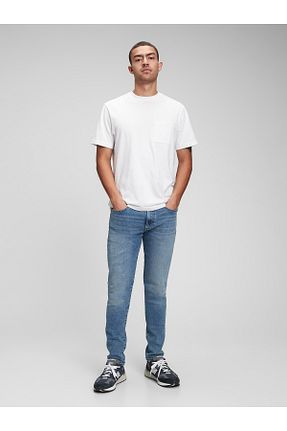 شلوار جین آبی مردانه پاچه تنگ GAP - کد 302867288