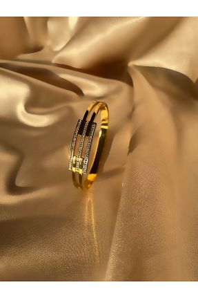 دستبند استیل (فولاد) طلائی زنانه استیل (فولاد) Butik - کد 865002674