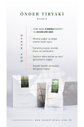 ماسک مو ÖNDER TİRYAKİ - کد 865001438