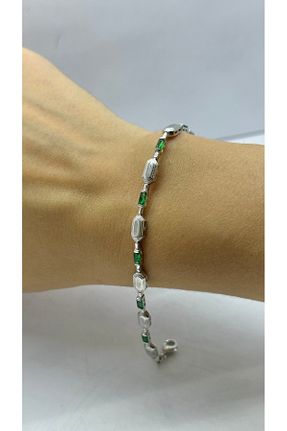 دستبند نقره زنانه 925 عیار Selen’S Gümüş - کد 865008612
