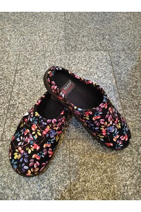 دمپائی خانگی مشکی زنانه پارچه ای Gezer - کد 797346664