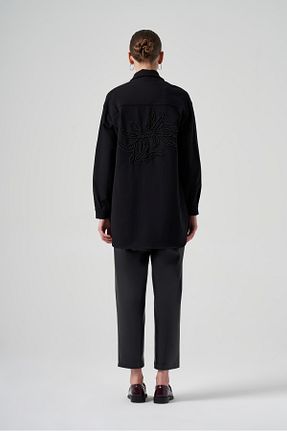 ست بالاتنه و پائین تنه حجاب مشکی زنانه 3/4 Boy Nuss - کد 865030770