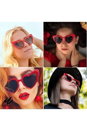 عینک آفتابی قرمز زنانه UV400 ModaLand - کد 864113528