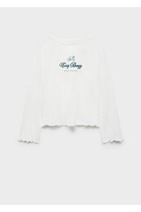 تیشرت سفید بچه گانه رگولار MANGO Kids - کد 865044073