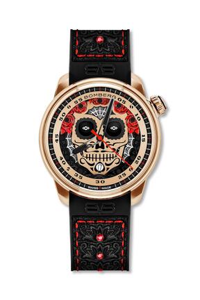 ساعت مچی صورتی مردانه 43 میلی متر Bomberg - کد 865039651
