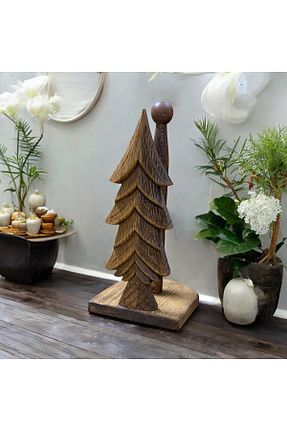 جا دستمال کاغذی قهوه ای Kütük shop - کد 865046083