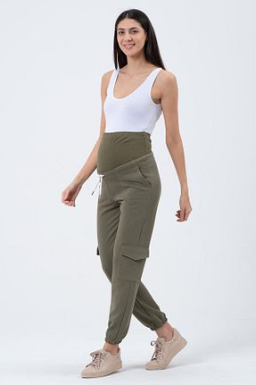 شلوار گرمکن بارداری خاکی زنانه BUSA - کد 803868784