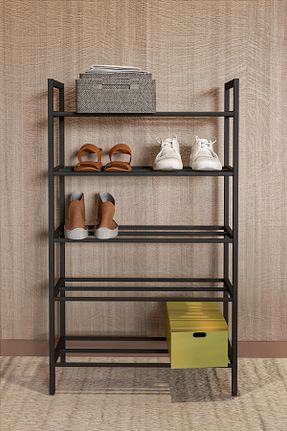 جا کفشی مشکی فلزی Retodesign - کد 865055510