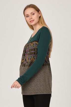 بلوز بارداری سبز زنانه BUSA - کد 45542247
