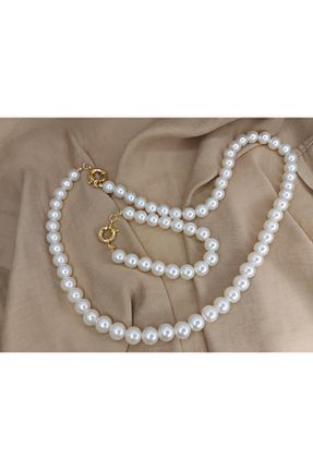 ست جواهر طلائی زنانه استیل ضد زنگ Romea - کد 865066699