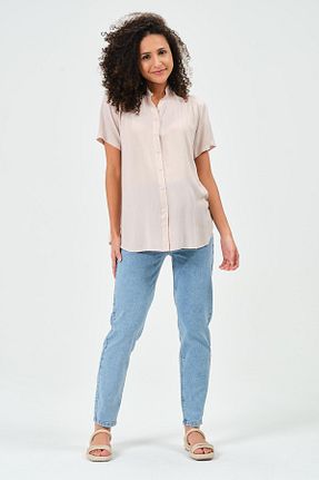 پیراهن بارداری بژ زنانه BUSA - کد 726686757