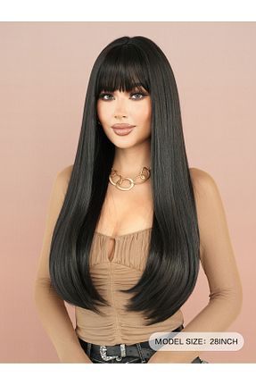 کلاه گیس مشکی زنانه Fenomen Peruk - کد 865077231