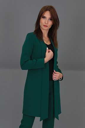 کت سبز زنانه Blazer ÖNDER ÖZSOY - کد 810226915