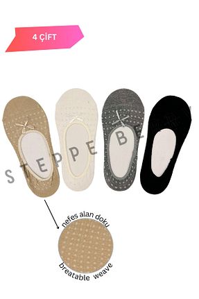 جوراب رنگی زنانه پنبه ای STEPPE BERRY - کد 865086211