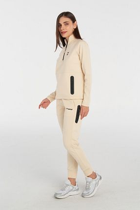 شلوار کرمگن بژ زنانه رگولار hummel - کد 839336316