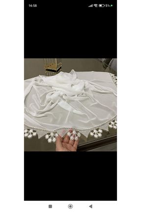 دستمال گردن سفید زنانه NUMİSTORE - کد 865087432