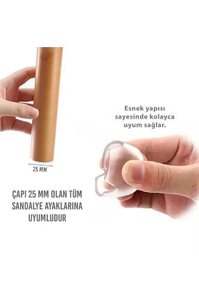 پایه مبل نارنجی Kacar Home - کد 844924244