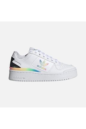 کفش اسنیکر سفید زنانه بند دار adidas - کد 738747621