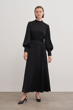 لباس حجاب مشکی زنانه رگولار Aker - کد 865108807