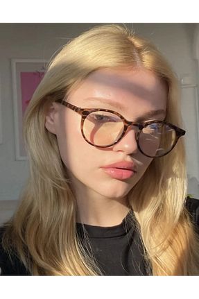 عینک محافظ نور آبی قهوه ای زنانه شیشه BETTY - کد 865394858