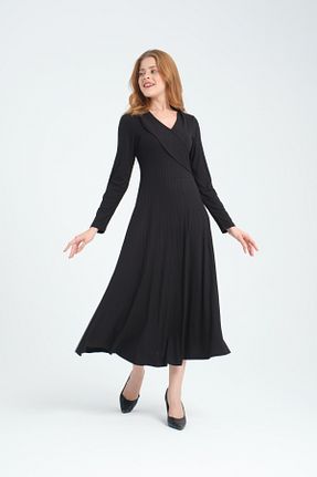 لباس مشکی زنانه بافت ESPİNA - کد 865163367