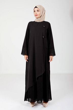 لباس حجاب مشکی زنانه رگولار Beyza - کد 865171203