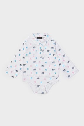پیراهن سفید بچه گانه رگولار GB Baby - کد 781981690
