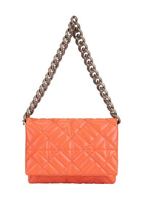 کیف دوشی نارنجی زنانه چرم مصنوعی Judour Bags - کد 884858308