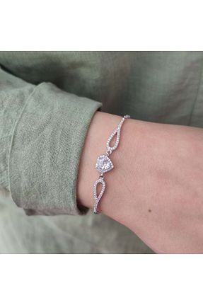 دستبند نقره رنگی زنانه 925 عیار Güler Yüzlü Silver - کد 822303959