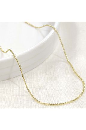 گردنبند جواهر آبی زنانه برنجی Güler Yüzlü Silver - کد 866717445