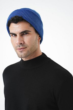 کلاه پشمی آبی مردانه پشمی CHUBA - کد 865186020