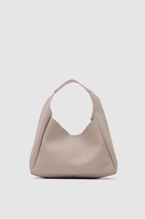 کیف دوشی بژ زنانه چرم مصنوعی Shule Bags - کد 865201788