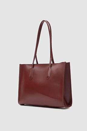 کیف دوشی قهوه ای زنانه چرم مصنوعی Shule Bags - کد 865201847