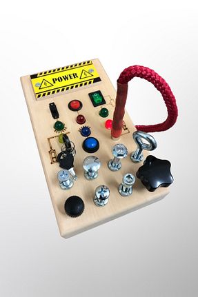 اسباب بازی چوبی بژ 1 پارچه ALGWOOD - کد 862169667