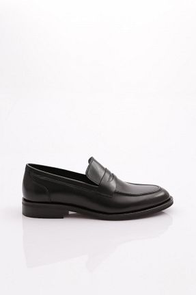 کفش کلاسیک مشکی مردانه چرم خالص Dgn - کد 865229497