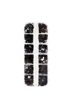 ناخن مصنوعی و اکسسوری مشکی Misyul - کد 829516274