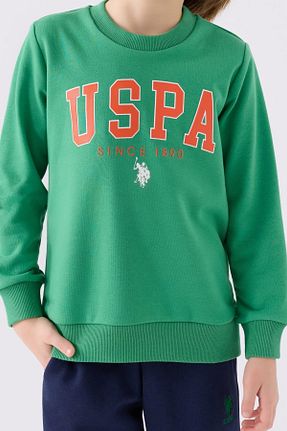 ست لباس راحتی سبز بچه گانه چاپی U.S. Polo Assn. - کد 865232758
