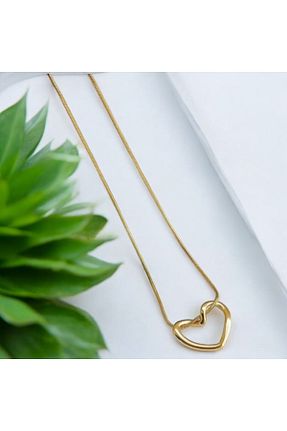گردنبند جواهر طلائی زنانه پوشش لاکی pofudukcase - کد 865238262