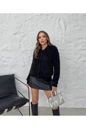 رویه مشکی زنانه اکریلیک İLKCET MODA - کد 865233013