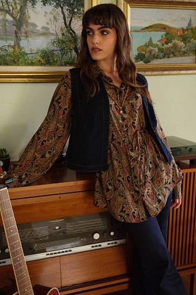 پیراهن رنگی زنانه رگولار BE BLUE - کد 836556939