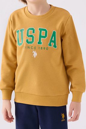 ست لباس راحتی زرد بچه گانه ساده U.S. Polo Assn. - کد 865231974