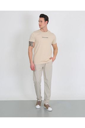شلوار جین بژ مردانه پلی استر Twister Jeans - کد 865262440