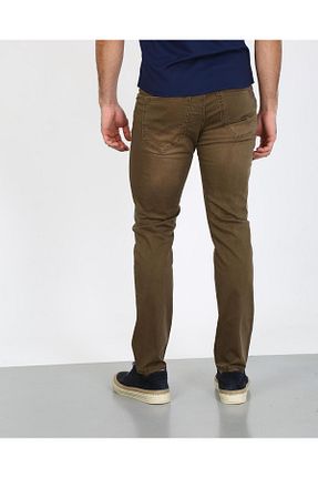 شلوار جین قهوه ای مردانه پاچه تنگ Twister Jeans - کد 856460354