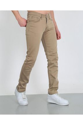 شلوار جین طوسی مردانه پاچه تنگ Twister Jeans - کد 865262602