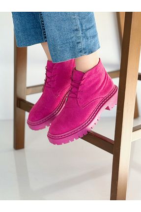 بوت / نیم بوت صورتی زنانه جیر Cudo - کد 865290572