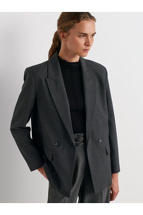 کت طوسی زنانه Blazer Dilvin - کد 865287182