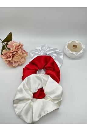 گیره سر سفید زنانه ساتن Reyna - کد 865297453